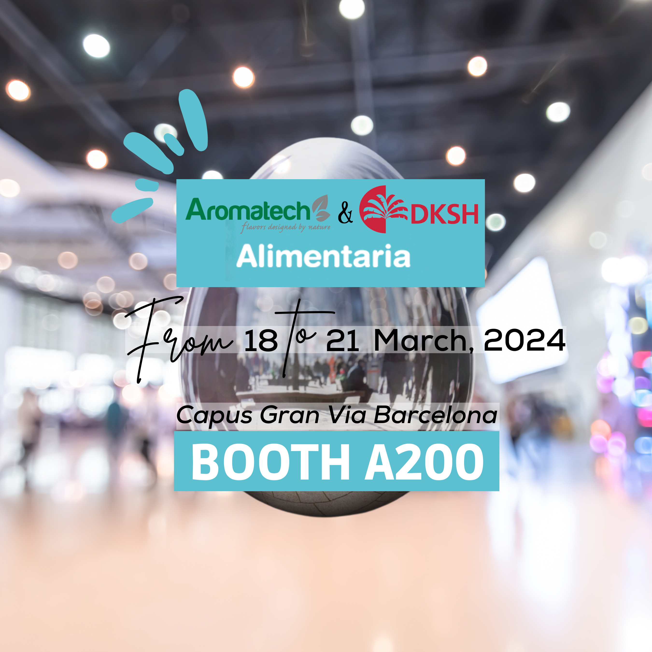 Aromatech will be at Alimentaria 2024 show in Barcelona