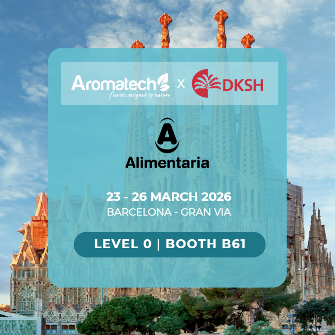 Aromatech fête les 50 ans d’Alimentaria Barcelone : rendez-vous du 23 au 26 mars 2026