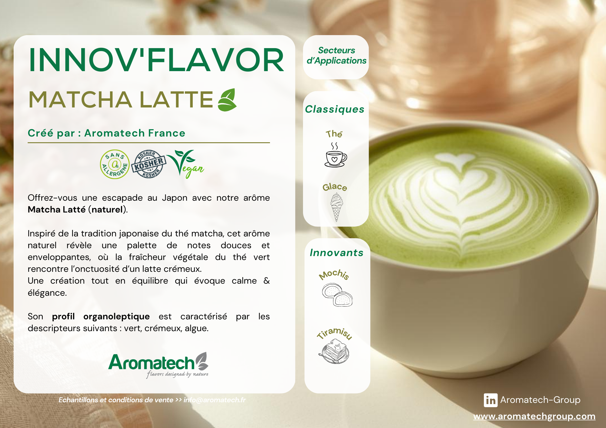 𝑰𝑵𝑵𝑶𝑽’𝑭𝑳𝑨𝑽𝑶𝑹 Février : Matcha latté